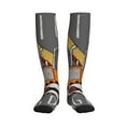 thumbnail image 1 of Picia I Like Big Digger Printed Sports Compression Socks - 15-20mmHg Graduated Compression, High-Performance Soft and Breathable Socks for Men and Women, 1 of 5