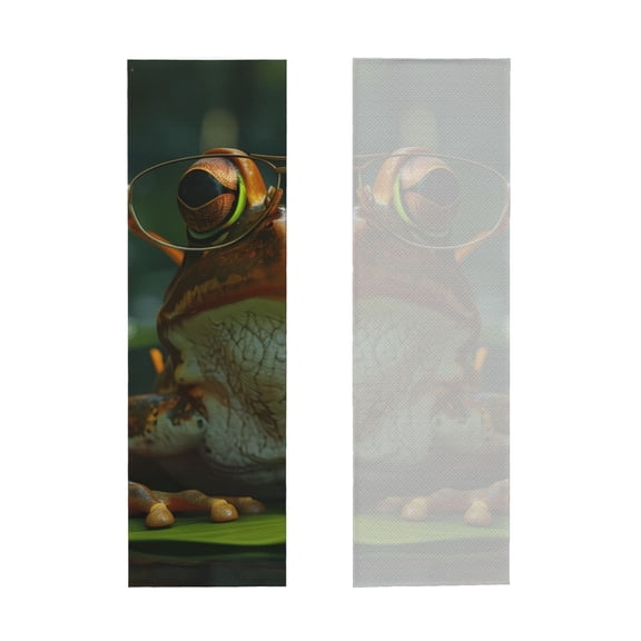 Picia Intellectual Frog Pond Pattern Cooling Towels (40"x12") Cool Towel, Cold Towel, Microfiber Soft Breathable Chilly Ice Towel