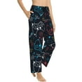 thumbnail image 1 of Picia Joystick Gamepad Womens Soft Woven Cotton Elastic Waistband Sleep Pajama Pant Lounge Sleep Pant With Pockets And Drawstring-, 1 of 9