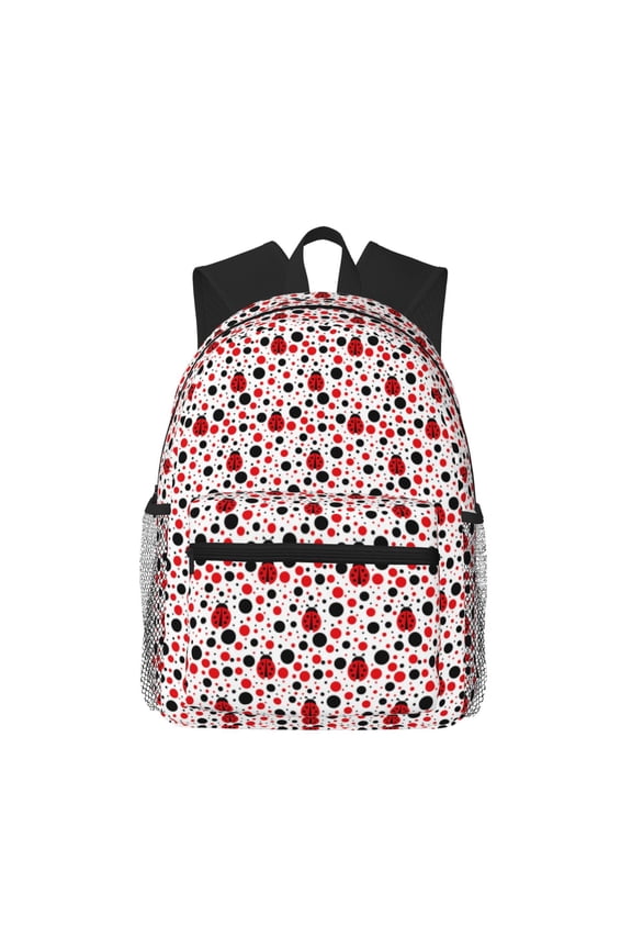 Ladybugs 2 Large Capacity Backpack Classic Style Backpack Casual Backpack Water-Resistant School Work Travel Outdoor Backpack