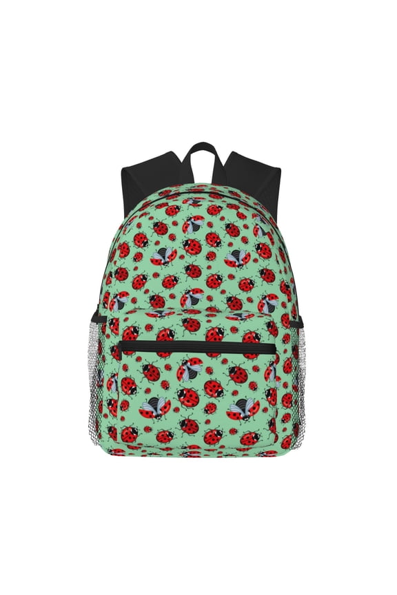 Ladybugs 3 Large Capacity Backpack Classic Style Backpack Casual Backpack Water-Resistant School Work Travel Outdoor Backpack