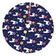 thumbnail image 1 of Picia Lama in Space Print Christmas Tree Skirt , Christmas Tree Skirt Ornaments for Merry Christmas Holiday Party Decorations Indoor Outdoor-48", 1 of 7