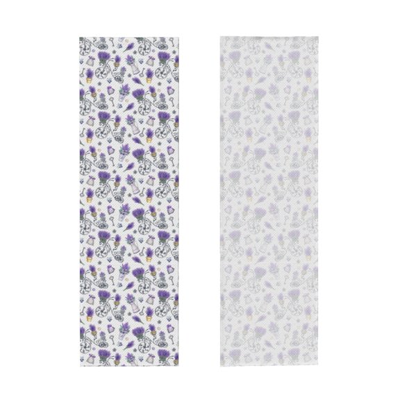 Picia Lavender Bicycle Pattern Cooling Towels (40"x12") Cool Towel, Cold Towel, Microfiber Soft Breathable Chilly Ice Towel
