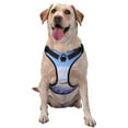 thumbnail image 1 of Picia Lavender Fields Under Blue Sky No-Pull Dog Harness Reflective Front Clip Vest with Handle,Step-in Air Dog Harness,Adjustable 2 Metal Rings 4 Buckles,Easy to Put on & Take Off Large, 1 of 1