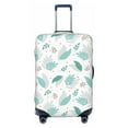 thumbnail image 1 of Picia Leaf Print Green Luggage Protector Cover Thicken Suitcase Protector Cover Fit 18-32 Inch Luggage-Medium, 1 of 9