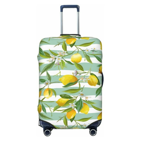 Picia Lemon Luggage Protector Cover Thicken Suitcase Protector Cover Fit 18-32 Inch Luggage-Medium