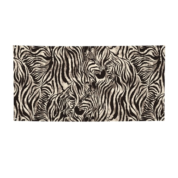Picia Leopard And Zebra1 Pattern Party Banner, Festive Decoration, Holiday Banner, Celebration Decor, Event Banner, Reusable Party Banner-Medium
