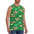 thumbnail image 1 of Picia Leopard Print mens Cotton Tank Undershirts , Moisture-wicking Ribbed Tanks, Lightweight Cotton Tank Undershirts-X-Large, 1 of 8