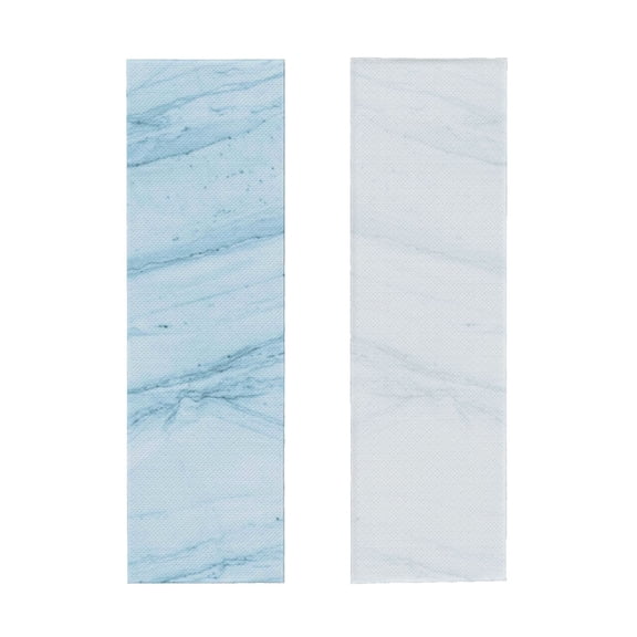 Picia Light Blue Marble Pattern Cooling Towels (40"x12") Cool Towel, Cold Towel, Microfiber Soft Breathable Chilly Ice Towel