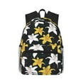 thumbnail image 1 of Picia Lilies Flowers Large Capacity Backpack Classic Style Backpack Casual Backpack Water-Resistant School Work Travel Outdoor Backpack, 1 of 8
