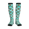 thumbnail image 1 of Picia Lobsters Of Turquoise Waves Printed Sports Compression Socks - 15-20mmHg Graduated Compression, High-Performance Soft and Breathable Socks for Men and Women, 1 of 5
