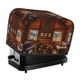 thumbnail image 1 of Picia Log Cabin Inside Print 2 Slice Toaster Cover , Toaster Protector Dustproof Kitchen Appliance Cover, Kitchen Appliance Dustproof Protector, 1 of 7