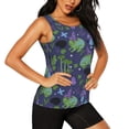 thumbnail image 1 of Picia Magic Toads in Hats Pattern Women's Workout Tank Top,Breathable Activewear,Slim Fit Athletic Top,Versatile Workout Moisture-wicking top-Small, 1 of 9