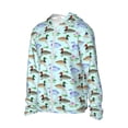 thumbnail image 1 of Picia Mallard Duck Of Lotus Flowers Women's Men's UPF 50+ Sun Protection Hoodie Shirt Long Sleeve SPF Fishing Outdoor UV Hiking Lightweight Shirts-3X-Large, 1 of 9