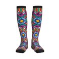 thumbnail image 1 of Picia Mandala Printed Sports Compression Socks - 15-20mmHg Graduated Compression, High-Performance Soft and Breathable Socks for Men and Women, 1 of 5