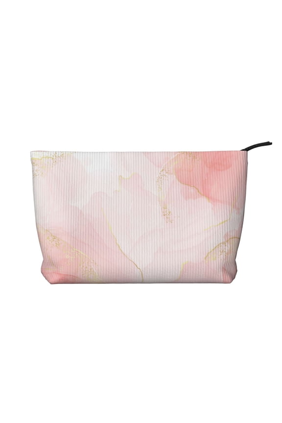 Marble Printed Cosmetic Bags for Women Makeup Bag Large Capacity Purse Travel Toiletry Zipper Storage Pouch Make up Brushes Organizer for Gifts