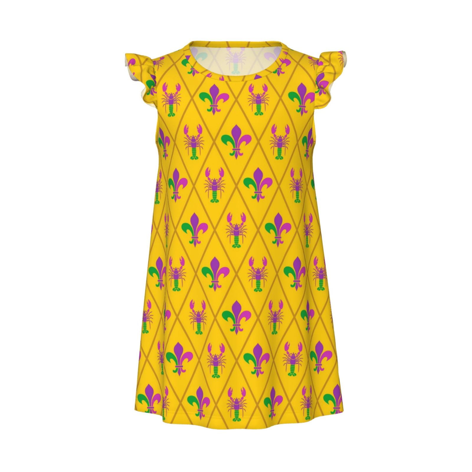 mardi gras toddler pajamas