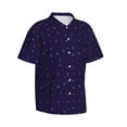 thumbnail image 1 of Picia Mathematical Symbols Gentle Cotton Regular Fit Short Sleeve Casual Hawaiian Shirt for Men-X-Large, 1 of 9