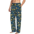 thumbnail image 1 of Picia Modern Excavator Mens Soft Woven Cotton Elastic Waistband Sleep Pajama Pant Lounge Sleep Pant With Pockets And Drawstring-XX-Large, 1 of 9
