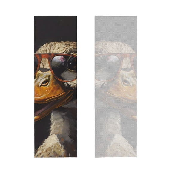 Picia Modern Funny Duck Pattern Cooling Towels (40"x12") Cool Towel, Cold Towel, Microfiber Soft Breathable Chilly Ice Towel