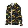 thumbnail image 1 of Picia Monster Truck1 Women's Men's UPF 50+ Sun Protection Hoodie Shirt Long Sleeve SPF Fishing Outdoor UV Hiking Lightweight Shirts-XX-Large, 1 of 9