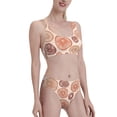 thumbnail image 1 of Picia Mushrooms2 Women's High Waisted Bikini Scoop Neck Swimsuit Two Pieces Bathing Suit-XX-Large, 1 of 8