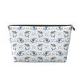 thumbnail image 1 of Picia Music Shark Printed Leather Travel Toiletry Bag,Cosmetic Organizer, Makeup Travel Bag, Durable Travel Pouch, Compact Toiletry Bag, Travel Accessories, 1 of 6