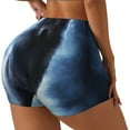 thumbnail image 1 of Picia Night Scene of Wolves Printed Workout Shorts for Women Seamless Scrunch Butt Lifting High Waisted Yoga Gym Booty Running Moisture-wicking Short Pants-X-Large, 1 of 9