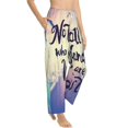 thumbnail image 1 of Picia Not All Those Who Wander Are Lost Womens Soft Woven Cotton Elastic Waistband Sleep Pajama Pant Lounge Sleep Pant With Pockets And Drawstring-Medium, 1 of 9