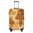 thumbnail image 1 of Picia Not All Those Who Wander Are Lost2 Luggage Protector Cover Thicken Suitcase Protector Cover Fit 18-32 Inch Luggage-Large, 1 of 9
