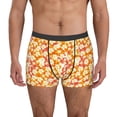 thumbnail image 1 of Picia Orchids Flowers Pattern Men’s Boxer Briefs – Soft & Breathable Underwear, Stretchy & Comfortable Fit, Supportive Pouch Design, Moisture-Wicking-Large, 1 of 5