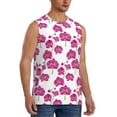 thumbnail image 1 of Picia Orchids Flowers mens Cotton Tank Undershirts , Moisture-wicking Ribbed Tanks, Lightweight Cotton Tank Undershirts-XX-Large, 1 of 8