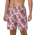 thumbnail image 1 of Picia Orchids Flowers pattern Mens Swim Trunks with Compression Liner Stretch Beach Shorts Quick Dry with Zipper Pockets No-Chafing Board Shorts-X-Large, 1 of 9