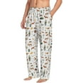 thumbnail image 1 of Picia Outdoor Living Mens Soft Woven Cotton Elastic Waistband Sleep Pajama Pant Lounge Sleep Pant With Pockets And Drawstring-X-Large, 1 of 9