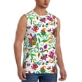 thumbnail image 1 of Picia Paisley mens Cotton Tank Undershirts , Moisture-wicking Ribbed Tanks, Lightweight Cotton Tank Undershirts-3X-Large, 1 of 1