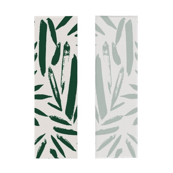 Picia Palm Branch With Leaves Pattern Cooling Towels (40"x12") Cool Towel, Cold Towel, Microfiber Soft Breathable Chilly Ice Towel