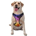 thumbnail image 1 of Picia Palm Trees at Sunset No-Pull Dog Harness Reflective Front Clip Vest with Handle,Step-in Air Dog Harness,Adjustable 2 Metal Rings 4 Buckles,Easy to Put on & Take Off X-Large, 1 of 9