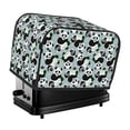 thumbnail image 1 of Picia Panda And Eucalyptus Print 2 Slice Toaster Cover , Toaster Protector Dustproof Kitchen Appliance Cover, Kitchen Appliance Dustproof Protector, 1 of 7