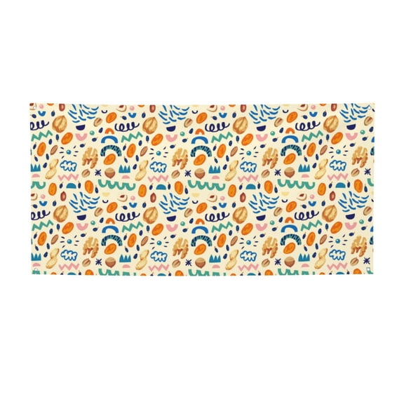 Picia Peanuts 8 Pattern Party Banner, Festive Decoration, Holiday Banner, Celebration Decor, Event Banner, Reusable Party Banner-Small
