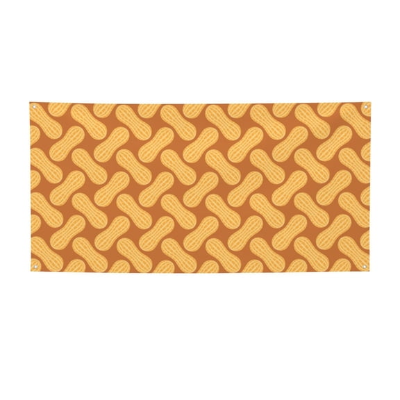Picia Peanuts6 Pattern Party Banner, Festive Decoration, Holiday Banner, Celebration Decor, Event Banner, Reusable Party Banner-Medium