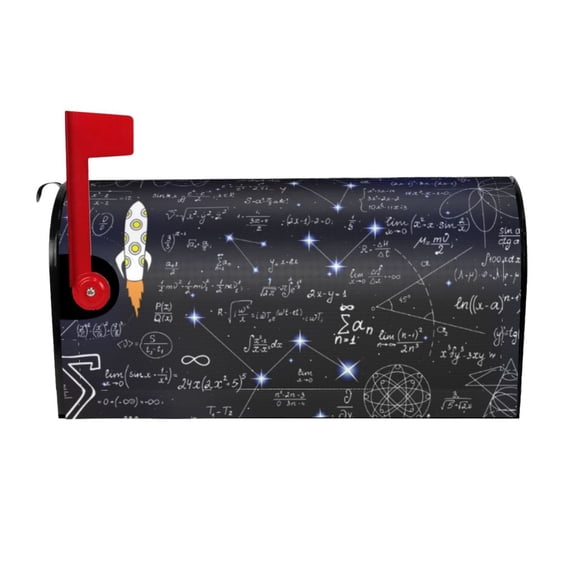 Picia Physical Formulas Magnetic Mailbox Cover Standard Size-21x18 in