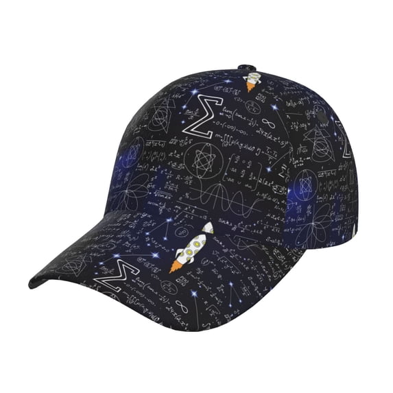 Picia Physical Formulas pattern Trucker Low Profile Hat Men Women Baseball Cap Dad Hat Adjustable Unconstructed Plain Cap