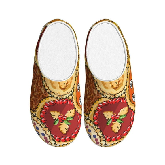 Picia Pies for Women's Lamb-hug Comfy Fleece House Slippers Memory Foam, Slip-on House Shoes Indoor Outdoor-35/36