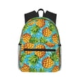 thumbnail image 1 of Picia Pineapple Large Capacity Backpack Classic Style Backpack Casual Backpack Water-Resistant School Work Travel Outdoor Backpack, 1 of 8