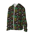 thumbnail image 1 of Picia Pineapples Women's Men's UPF 50+ Sun Protection Hoodie Shirt Long Sleeve SPF Fishing Outdoor UV Hiking Lightweight Shirts-Medium, 1 of 9