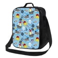 thumbnail image 1 of Picia Pirate Marine Animals Lunch box Lunch bag for men women Large capacity Lunchbox Reusable Lunch bags Insulated Lunch bag Lunch box cooler, 1 of 9