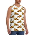 thumbnail image 1 of Picia Pizza mens Cotton Tank Undershirts , Moisture-wicking Ribbed Tanks, Lightweight Cotton Tank Undershirts-Medium, 1 of 8