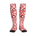 thumbnail image 1 of Picia Plus Cross Printed Sports Compression Socks - 15-20mmHg Graduated Compression, High-Performance Soft and Breathable Socks for Men and Women, 1 of 5