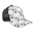 thumbnail image 1 of Picia Poodle Dog Pattern Trucker Hat,Baseball Cap,Sun Protection Cap,Stylish Headwear,Leisure Cap,Outdoor Sports Cap, 1 of 7