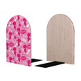 thumbnail image 1 of Picia Poodle Dog Pattern Wood Bookends for Shelves,Non-slip Bookends, Heavy Duty Wooden Bookend Support,1 Pair, 1 of 8